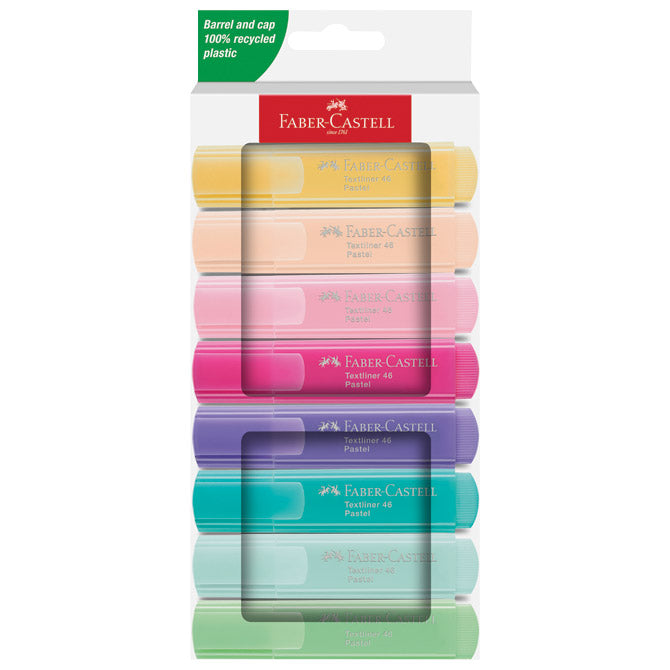 SIGNIR 1-5MM 46 PASTELNA KARTONSKA ŠKATLA FABER CASTELL 254658/8 BARV BLISTER
