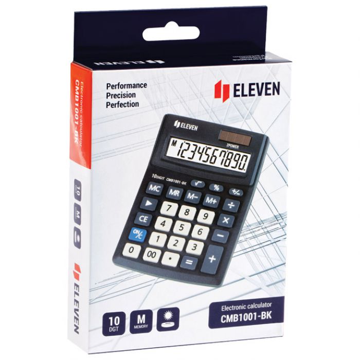 KALKULATOR KOMERCIJALNI 10MJESTA ELEVEN CMB-1001 BK CRNI