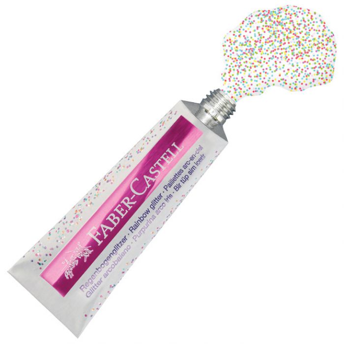 GLITTER U TUBI RAINBOW PK2 FABER CASTELL 125089 * DO ISTEKA ZALIHA