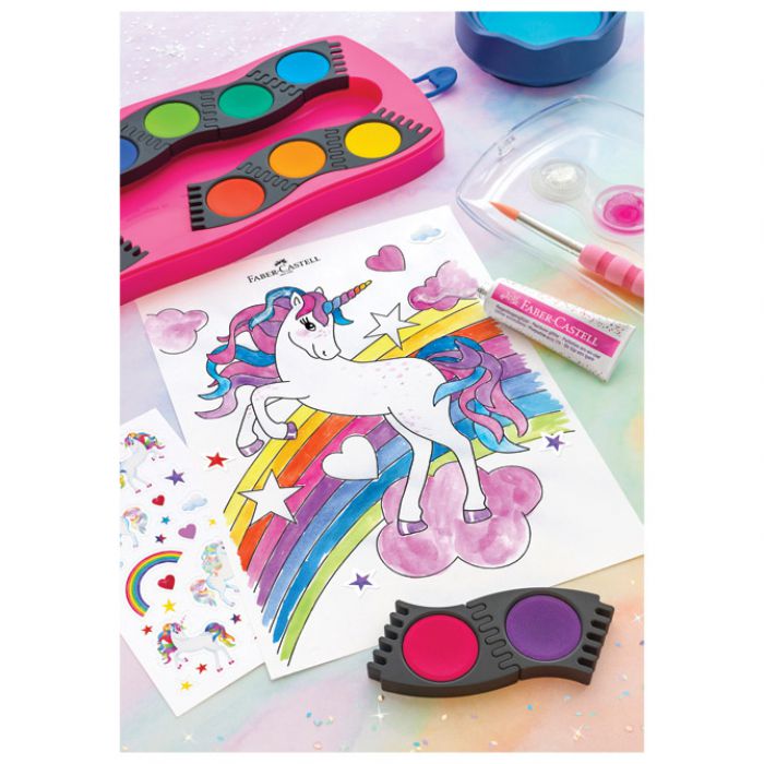 GLITTER U TUBI RAINBOW PK2 FABER CASTELL 125089 * DO ISTEKA ZALIHA