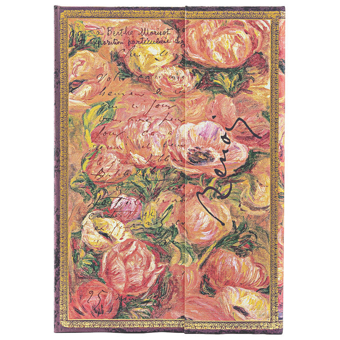 NOTES 12,5X18CM-MIDI CRTE  72L MAGNET RENOIR, LETTER TO MORISOT PAPERBLANKS PB9669-6