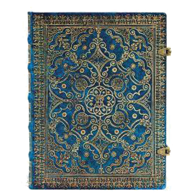 NOTES 18X23CM-ULTRA CRTE 72L KOPČA  AZURE PAPERBLANKS PB2678-5