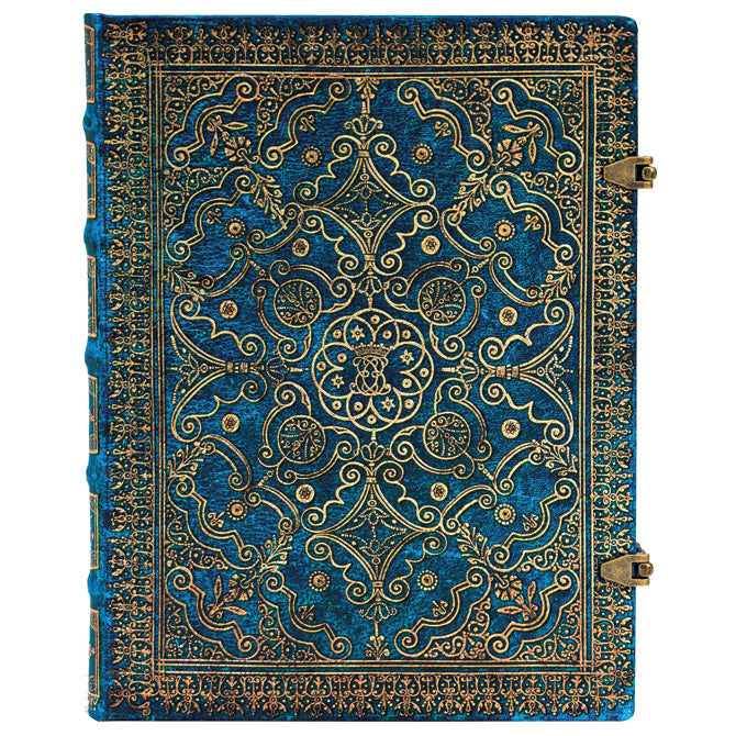 NOTES 18X23CM-ULTRA CRTE 72L KOPČA  AZURE PAPERBLANKS PB2678-5