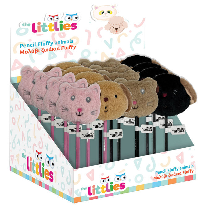SVINČNIK GRAFITNI LITTLIES FLUFFY ŽIVALI DIAKAKIS 000647011