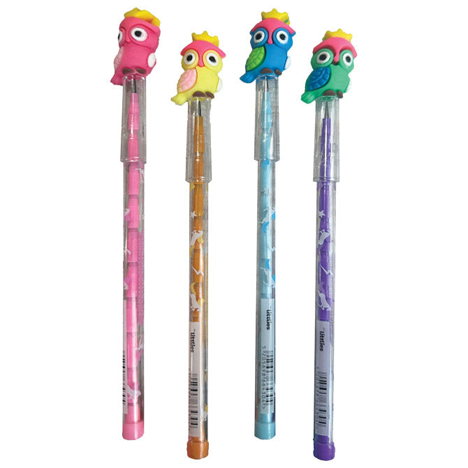 SVINČNIK GRAFITNI Z DODATKI LITTLIES OWL DIAKAKIS 000647029 SORT