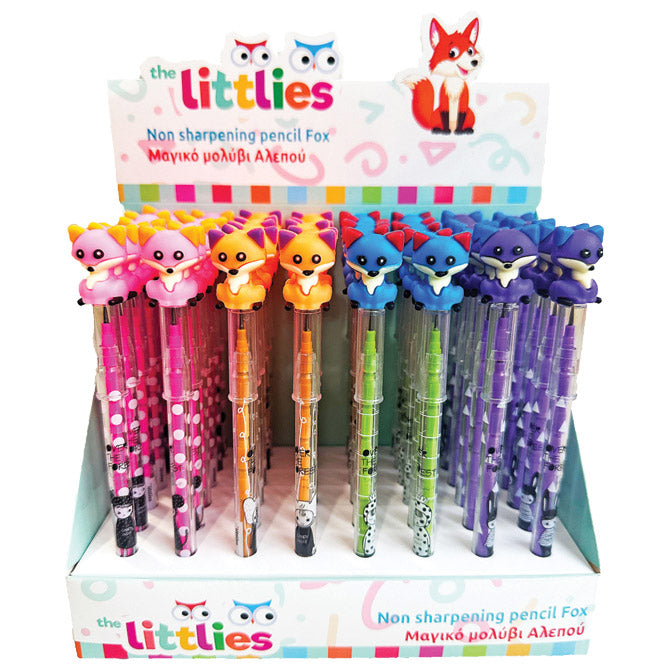 SVINČNIK GRAFITNI S KOSTAVKI LITTLIES FOX DIAKAKIS 000647024 SORT