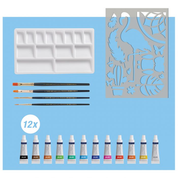 SET BOJA VODENIH U TUBI 5ML PK18 FABER-CASTELL 169618