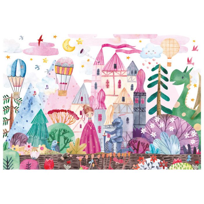 PUZZLE 250 KOM KIDS 3 CASTLE INTERDRUK