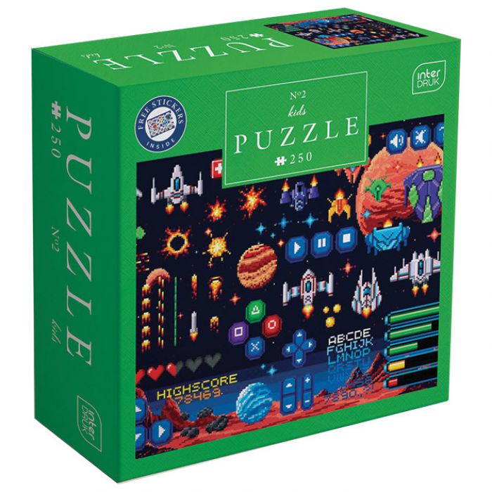 PUZZLE 250 KOM KIDS 2 GAME INTERDRUK