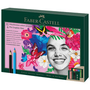 SET POLYCHROMOS & PITT GRAPHITE MATT PK40 FABER CASTELL 210053