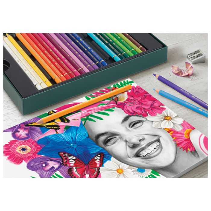 SET POLYCHROMOS & PITT GRAPHITE MATT PK40 FABER CASTELL 210053