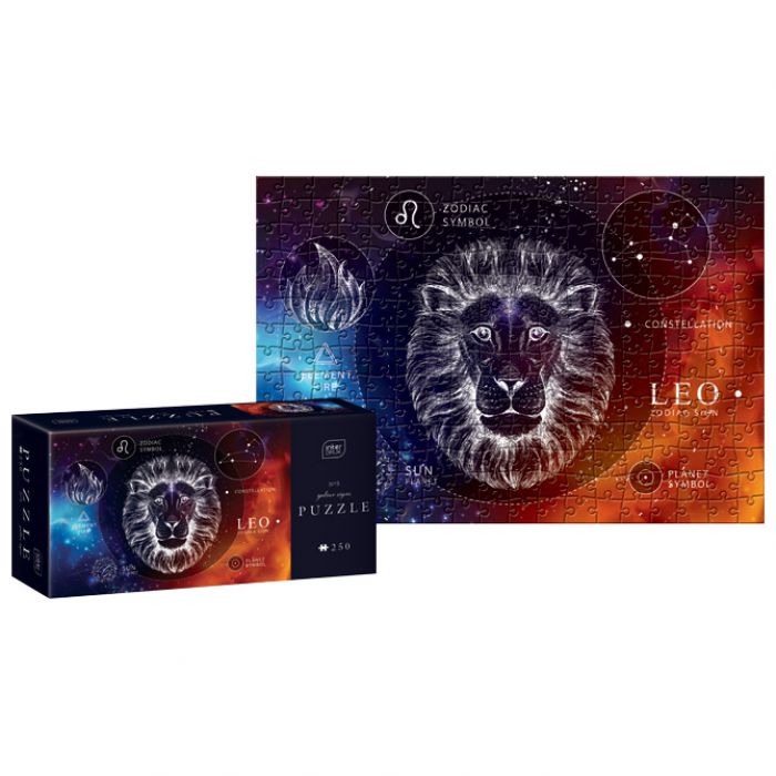 PUZZLE 250 KOM ZODIAC 5 LEO (LAV) INTERDRUK * DO ISTEKA ZALIHA