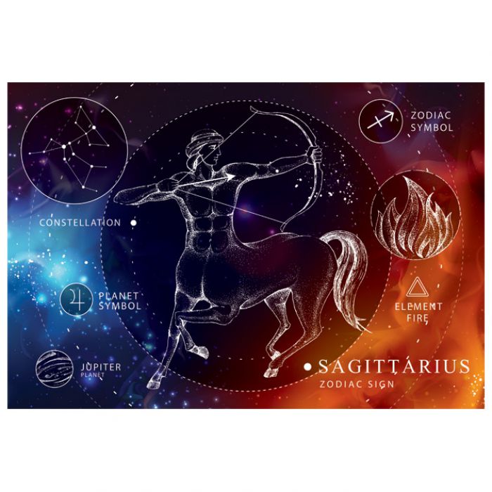 PUZZLE 250 KOM ZODIAC 9 SAGITTARIUS (STRIJELAC) INTERDRUK * DO ISTEKA ZALIHA