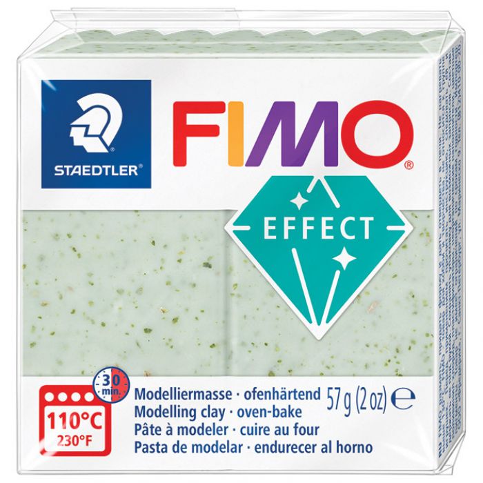 MASA ZA MODELIRANJE   57G FIMO EFFECT BOTANICAL STAEDTLER 8010-570 ŠPINAT * DO ISTEKA ZALIHA