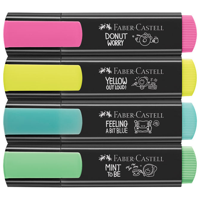 SIGNIR 1-5 MM 46 GRAFFITI KART.KUTIJA FABER CASTELL 254690/4BOJE BLISTER