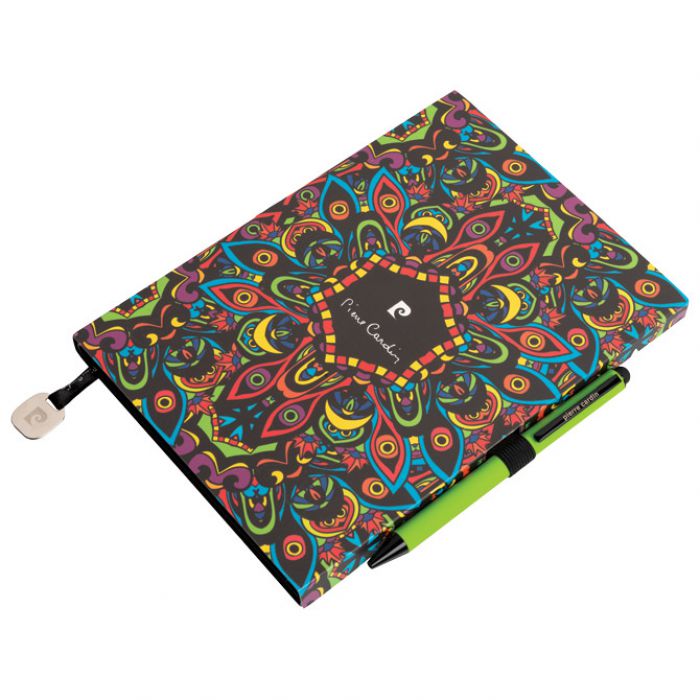 SET NOTES A5  REPORTER PLUS OL.KEM.CELEBRATION PIERRE CARDIN B3501203IP3 ZELENO-CRNA