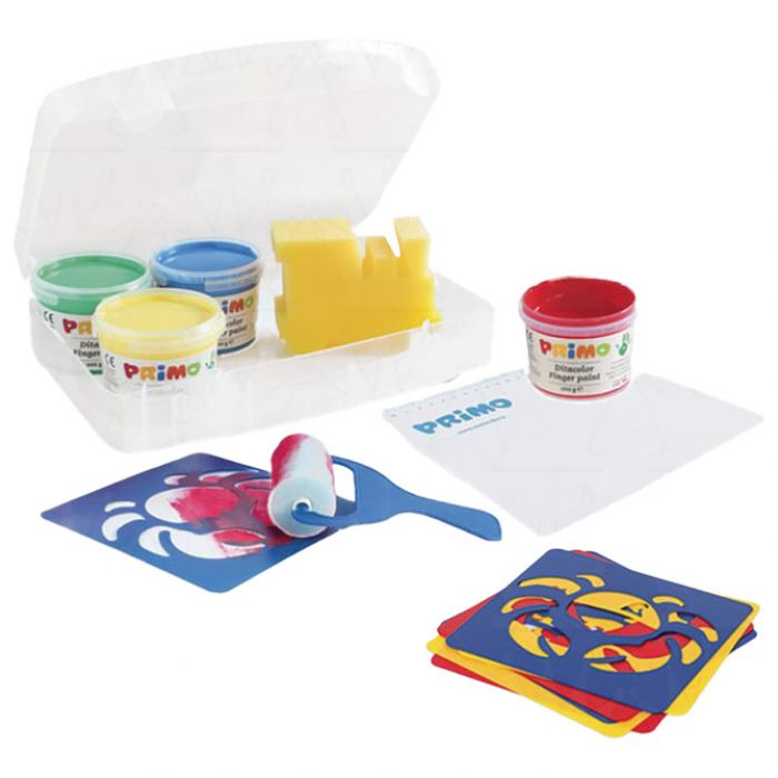 BOJA TEMPERA ZA RUKE 100G U ČAŠI 4BOJE ZA TEKSTIL PLUS PRIBOR PRIMO 228TXD100 * DO ISTEKA ZALIHA