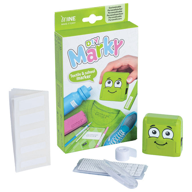 PEČAT ZA TEKSTIL  PLUS  PRIBOR MY MARKY COLOP ZELENI