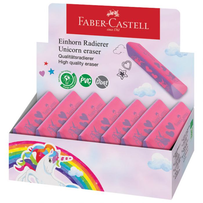 GUMICA UNICORN PVC&DUST-FREE FABER CASTELL 188751
