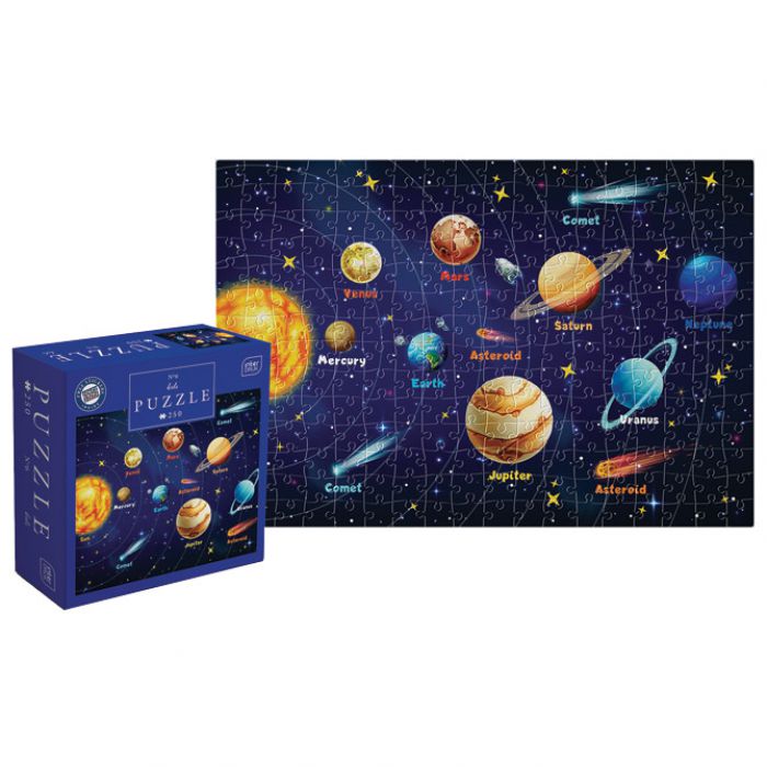 PUZZLE 250 KOM KIDS 6 SOLAR SYSTEM INTERDRUK