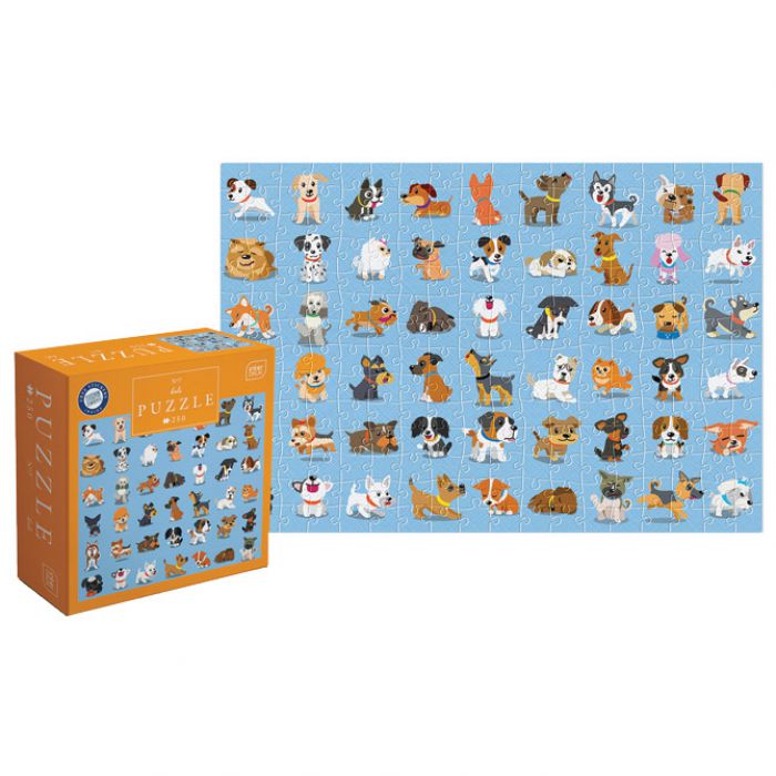 PUZZLE 250 KOM KIDS 7 DOGS INTERDRUK