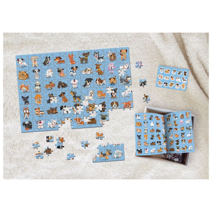 PUZZLE 250 KOM KIDS 7 DOGS INTERDRUK