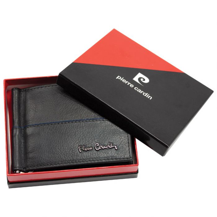 NOVČANIK KOŽNI MUŠKI PIERRE CARDIN 8858A TILAK11 CRNI
