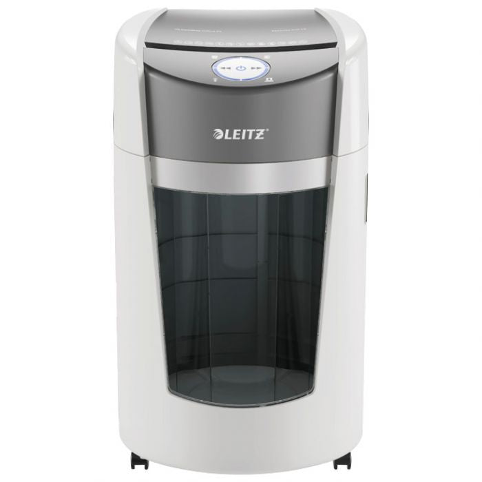 UNIŠTAVAČ DOKUMENTACIJE  10 LISTOVA MICRO CUT IQ OPTIMAX OFFICE LEITZ 83600000 BIJELO/SIVI
