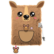 DNEVNIK S KLJUČEM A5 96L MY LITTLE FRIEND KANGAROO 9460