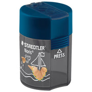 ŠILJILO METALNO S PVC KUTIJOM 2RUPE "OCEAN" STAEDTLER 512 003 PLAVO/SIVO
