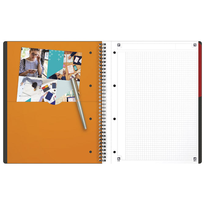 BLOK KOLEGIJ A4 KARO 80L PERFORACIJA PLUS 4RUPE ACTIVEBOOK OXFORD 100104329