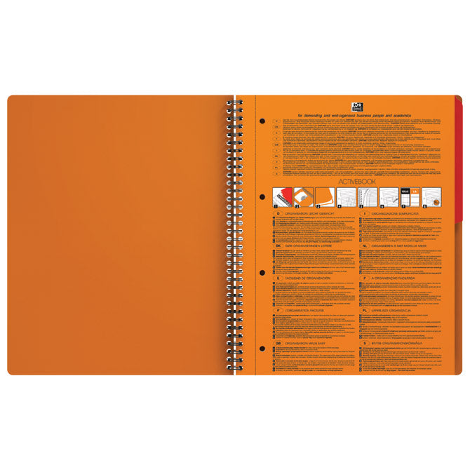 BLOK KOLEGIJ A4 CRTE 80L PERFORACIJA PLUS 4RUPE ACTIVEBOOK OXFORD 100102994