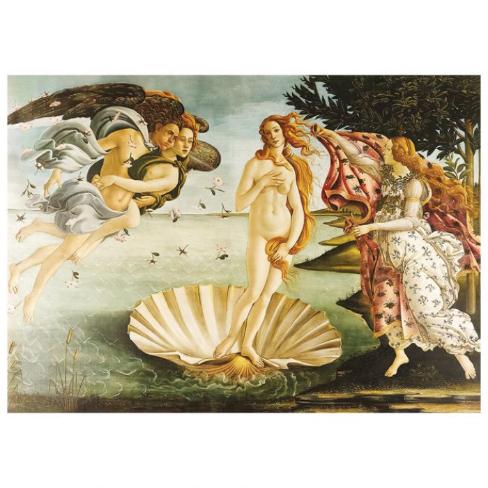 PUZZLE 1000 KOM TUBA ART.5 SANDRO BOTTICELLI "THE BIRTH OF VENUS" INTERDRUK