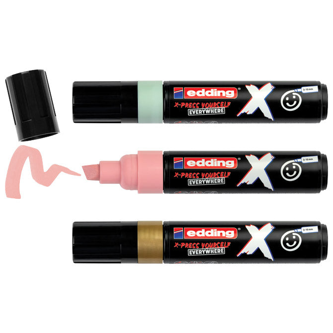 SET X MARKER 2-10 MM PASTEL EDDING PK3 EDDING 6900