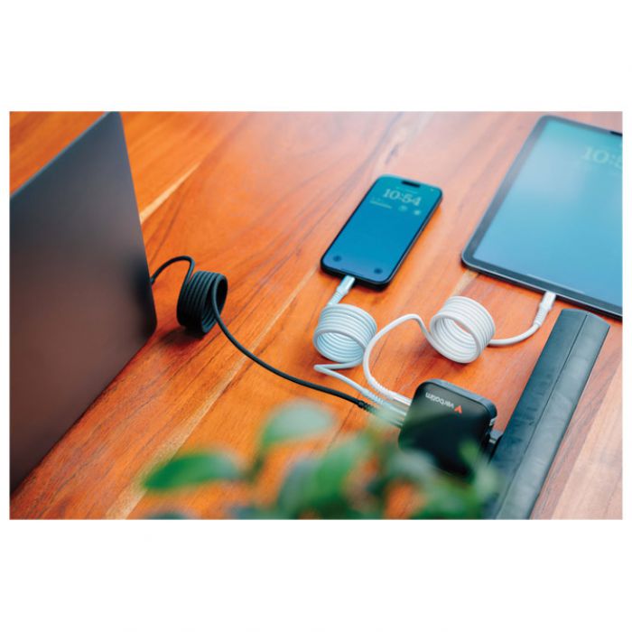 KABEL MAGNETSKI USB-C NA USB-C 100W 120 CM VERBATIM 31863 CRNI