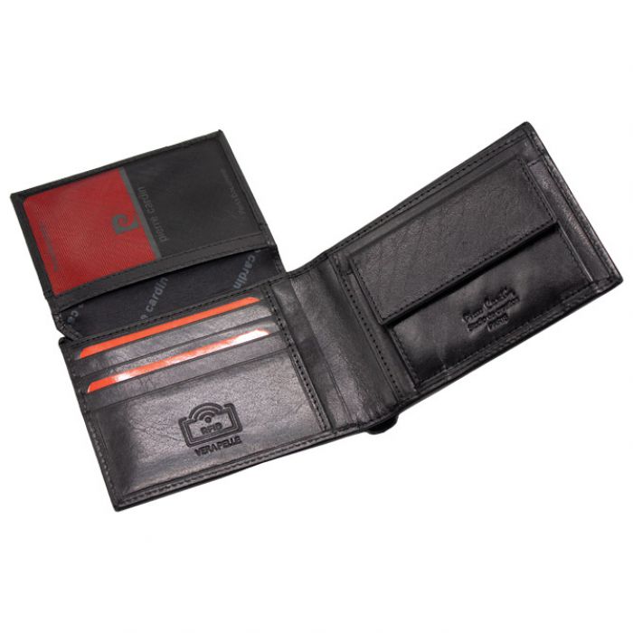 NOVČANIK KOŽNI MUŠKI PIERRE CARDIN 8806 TILAK51 CRNI
