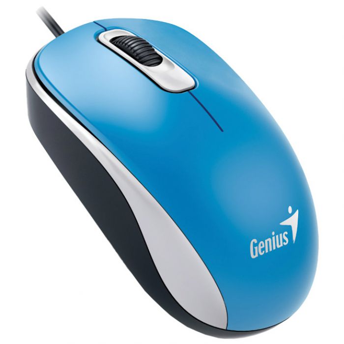 MIŠ USB 3TIPKE OPTIČKI  DX-110 GENIUS PLAVI