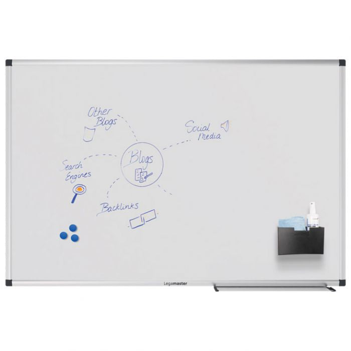 PLOČA MAGNETNA  90X60 CM ALUMINIJSKI OKVIR UNITE PLUS LEGAMASTER 7-108243 BIJELA