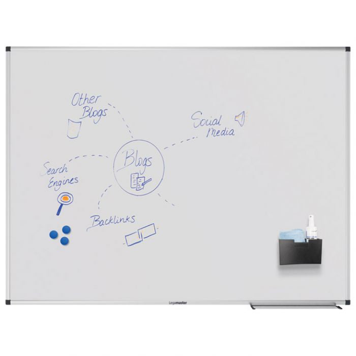 PLOČA MAGNETNA  120X90 CM ALUMINIJSKI OKVIR UNITE PLUS LEGAMASTER 7-108254 BIJELA