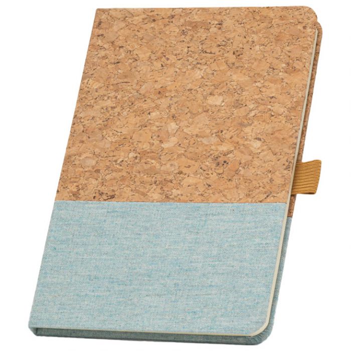NOTES A5 CRTE 96L ŠAMOA CRTE PLUTO I TKANINA STRICKER KLEE 93277124 SVIJETLO PLAVI