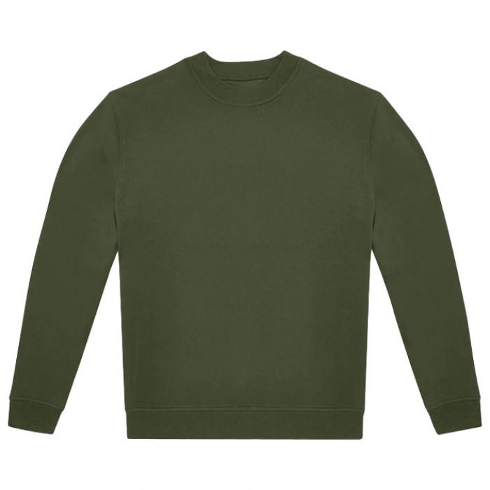 MAJICA DUGI RUKAVI B&C ID.332 CREW 280G MASLINASTO ZELENA L