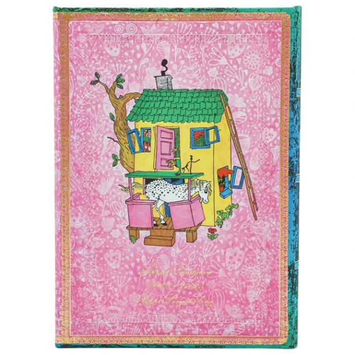 NOTES 12,5X18CM-MIDI CRTE  72L MAGNET PIPPI LONGSTOCKING PAPERBLANKS  PB1327-4