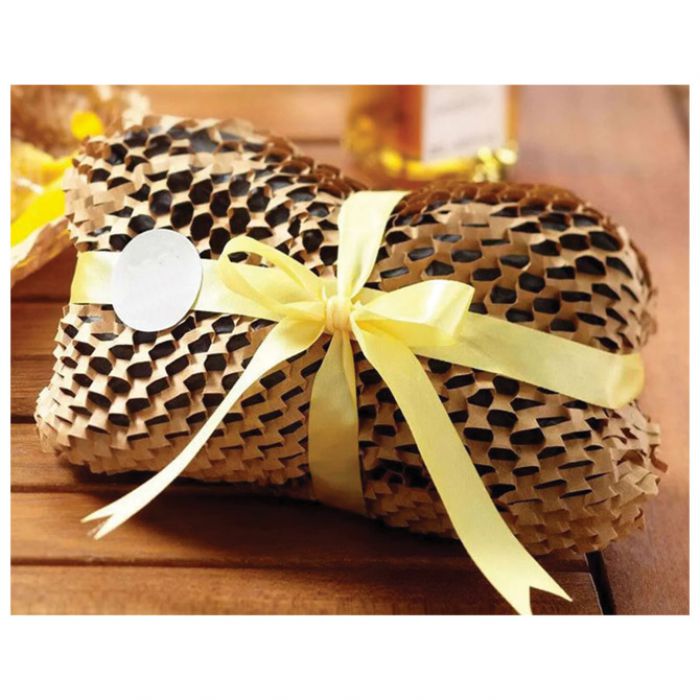 PAPIR OMOTNI SAĆASTI ROLA 80G 50CMX50M "BI WRAP BOX" SMEĐI - U KUTIJI