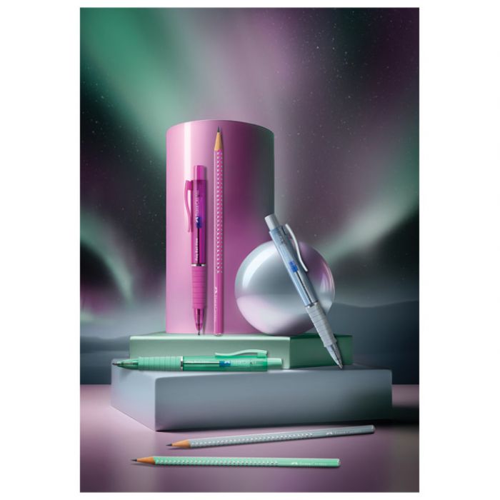 STALAK S OLOVKAMA GRAFITNIM SPARKLE AURORA PK144 FABER CASTELL 118256 SORTIRANO
