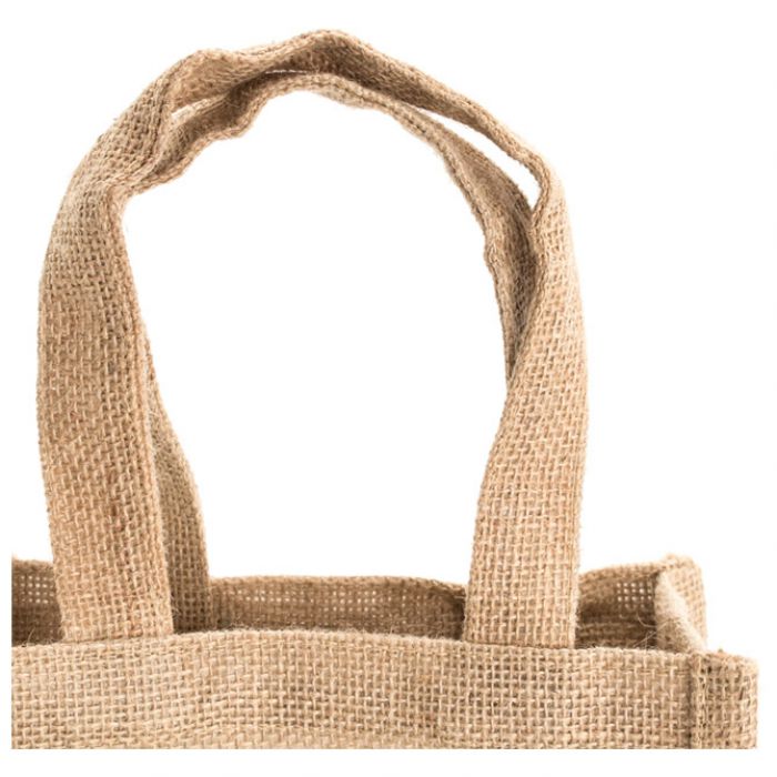 VREĆICE ZA 2 VINSKE BOCE JUTA 20X34.5X10CM MAKITO 3481S DVA PROZORČIĆA