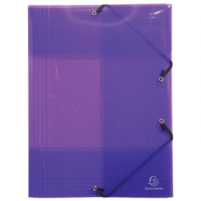 FASCIKL KLAPA S GUMICOM PP A3 EXACOMPTA 59700E SORT