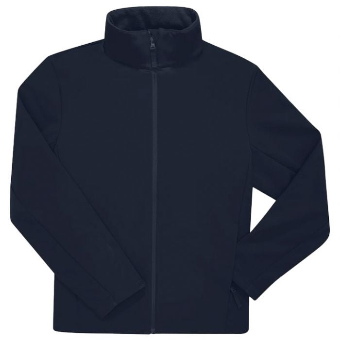 JAKNA ZIP UNISEX B&C RESET 3LR SOFTSHELL TAMNO PLAVA S