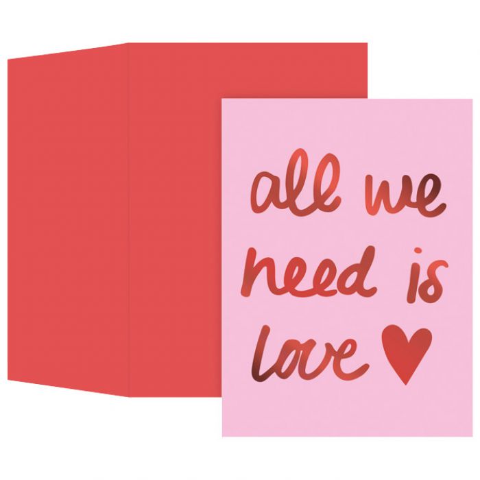 ČESTITKA 10,5X14,8CM LOVE STEWO 5098 25 BLISTER