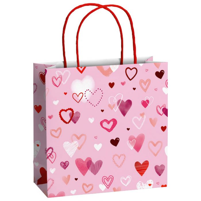 VREĆICE UKRASNE 20X20X8CM LOVE STEWO 5098 99 SORTIRANO