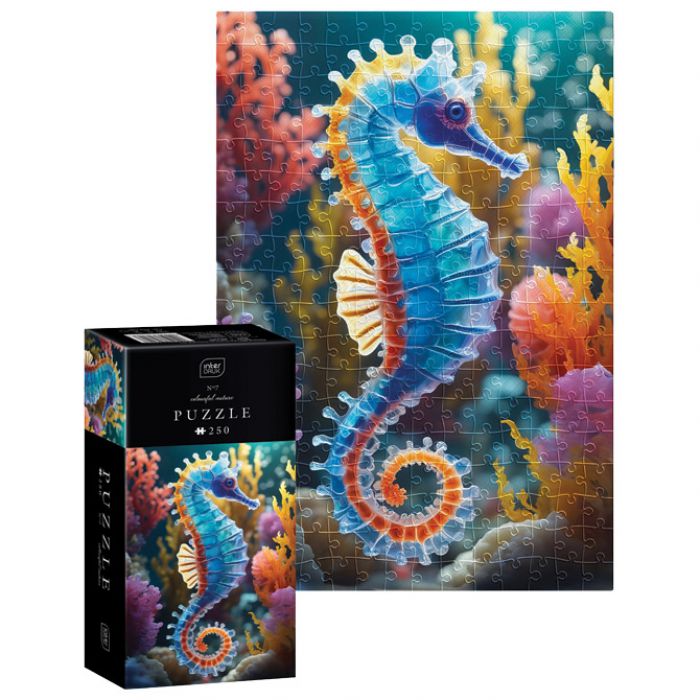 PUZZLE 250 KOM COLORFUL NATURE 7 SEA HORSE INTERDRUK